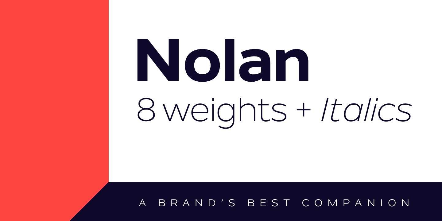 Example font Nolan #11
